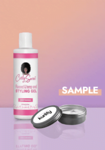 Curly Secret - Flaxseed & Hemp seed styling gel - Kurlify